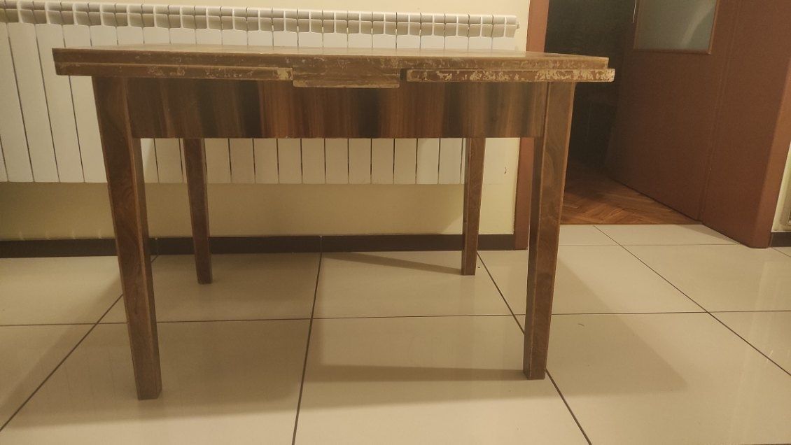 Stół rozkładany 105x80x76 po rozłożeniu 190 cm