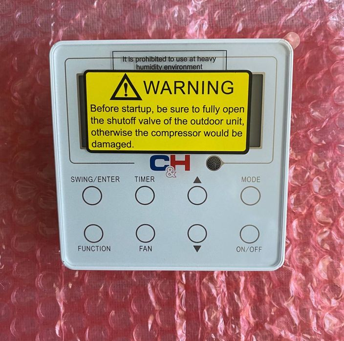 Оригінальні настінні контролери Cooper&Hunter — моделі XK117 і XK60.