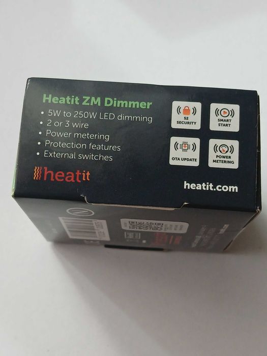 Heatit ZM Dimmer ściemniacz Z-wave*nowy i Fabrycznie zamknięty*nowy