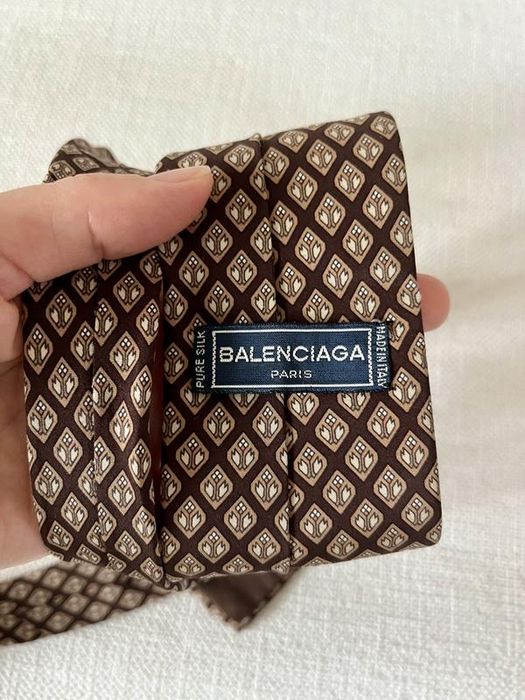 Краватка шовкова Balenciaga