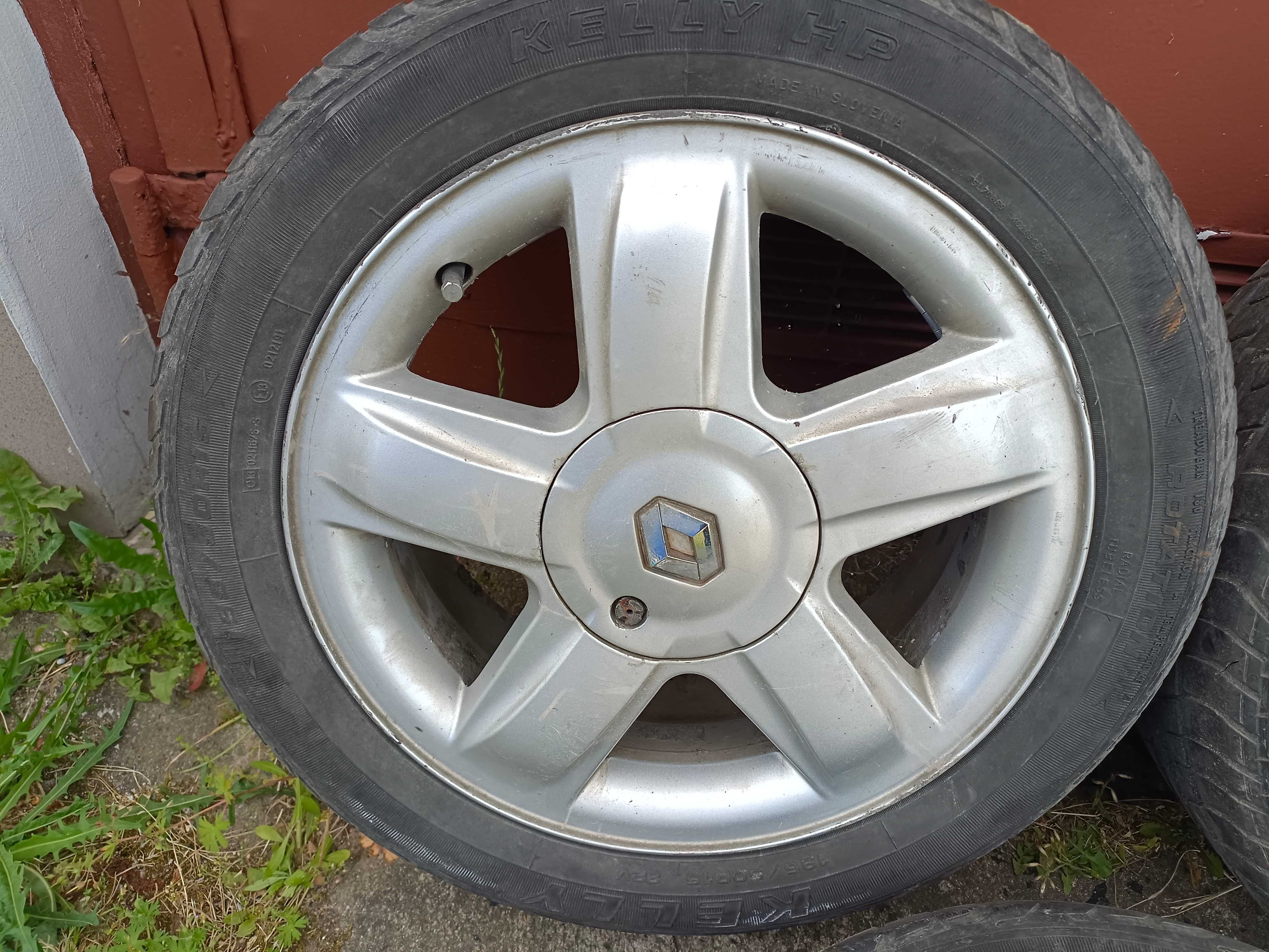 3za2 Aluminiowe felgi 6jx15 4x100 ET43 R15 Renault Clio, Modus, Scenic