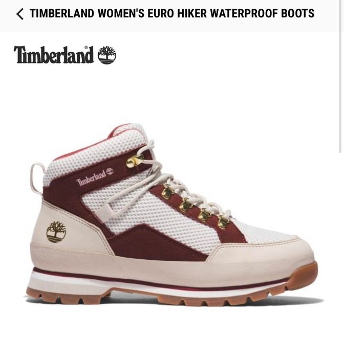 TIMBERLAND damskie wodoodporne buty