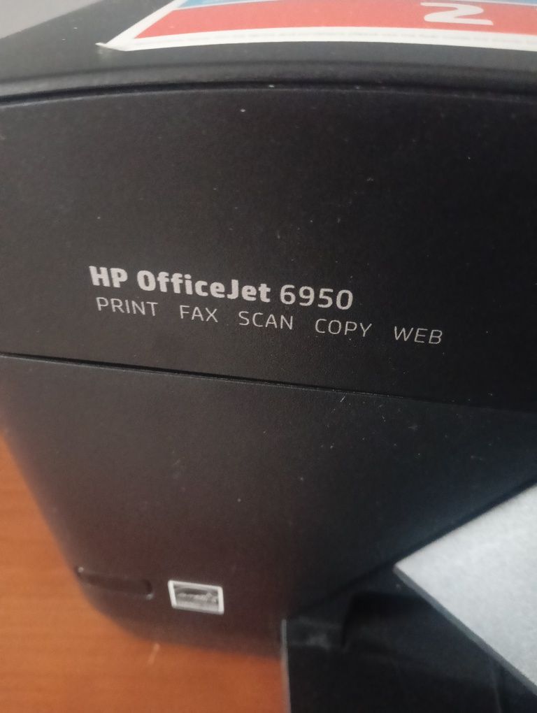 HP officeJet 6950 drukarka skaner 3w1