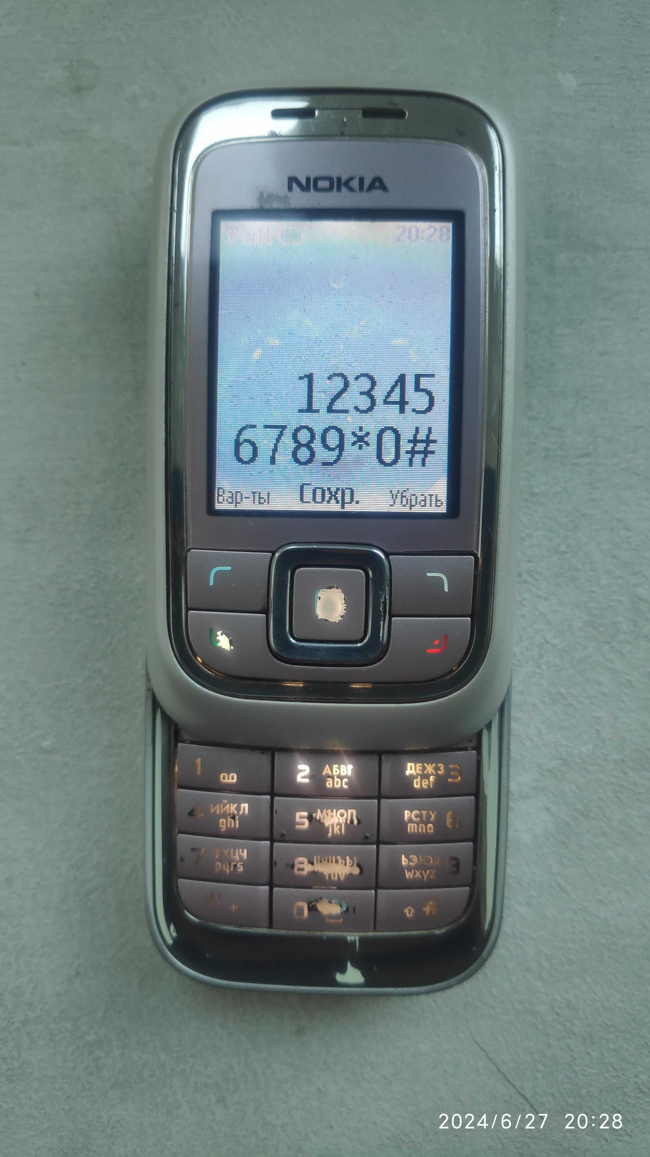 Nokia 6111 Нокиа 6111 слайдер маленький телефон