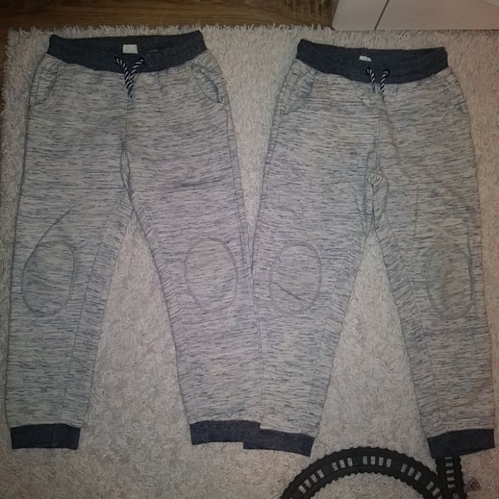 2 x spodnie dresy Cool Club r.128 cm bliźniaki,bliźnięta
