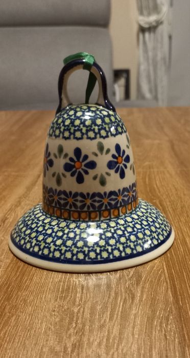 Duży dzwonek ceramika bolesławiec