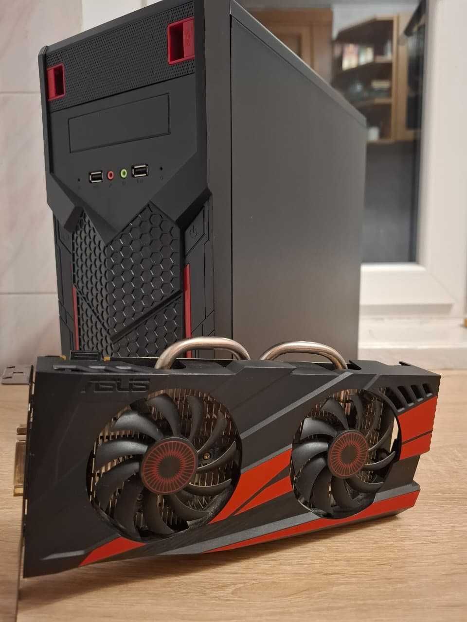 Компьютер i3 4170 3.7 GHz, ASUS GTX 960 STRIX 2 ГБ, 8 ГБ ОЗУ, SSD+2HDD
