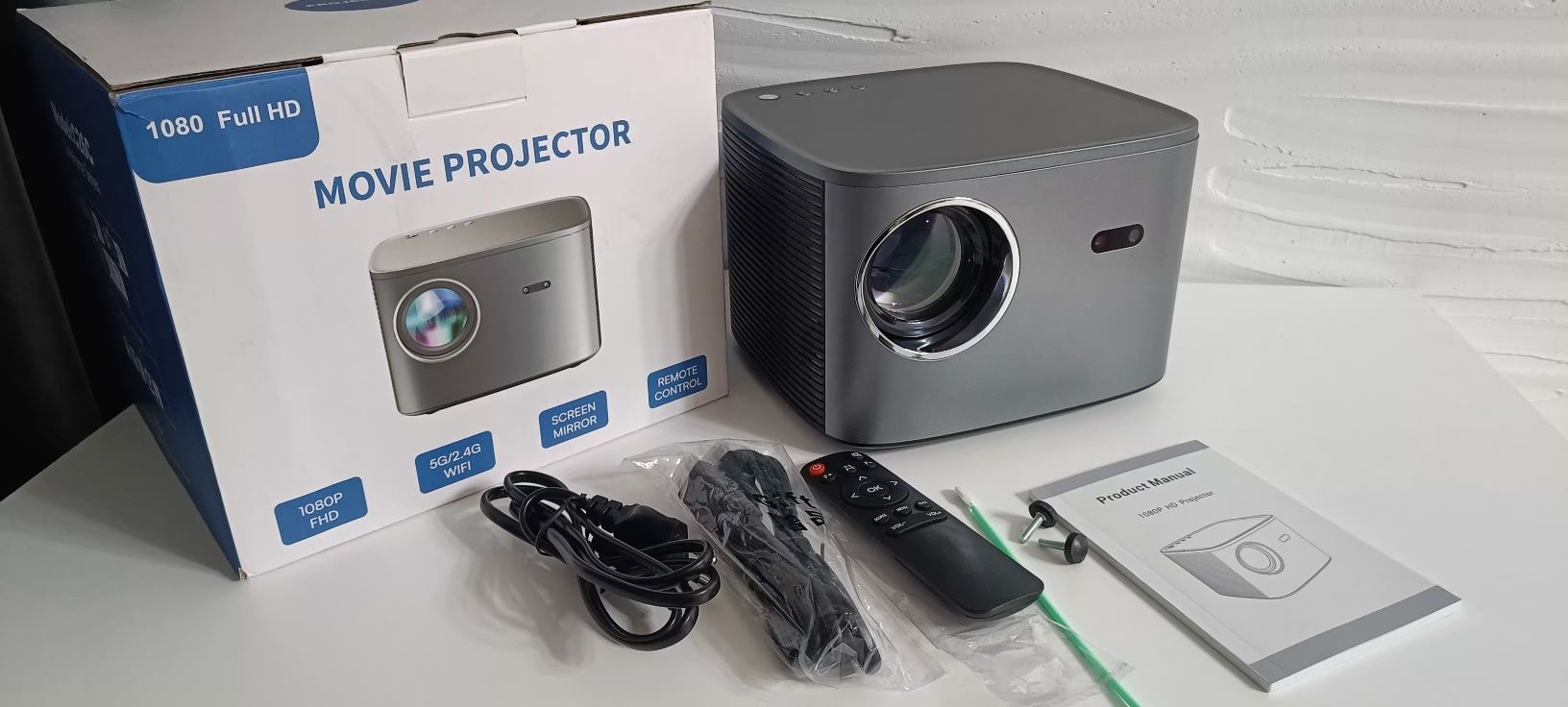 Проектори AURZEN EAZZE D1, С26С, С58, Андроид, Автофокус,4К,