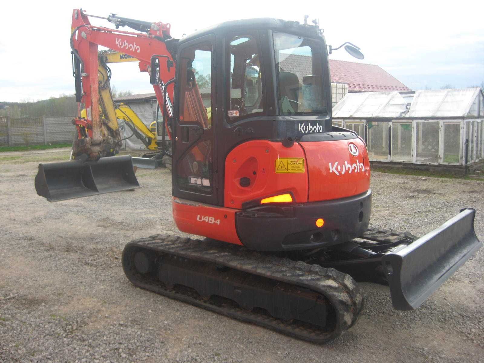 Minikoparka KUBOTA U48-4 z 2019r.