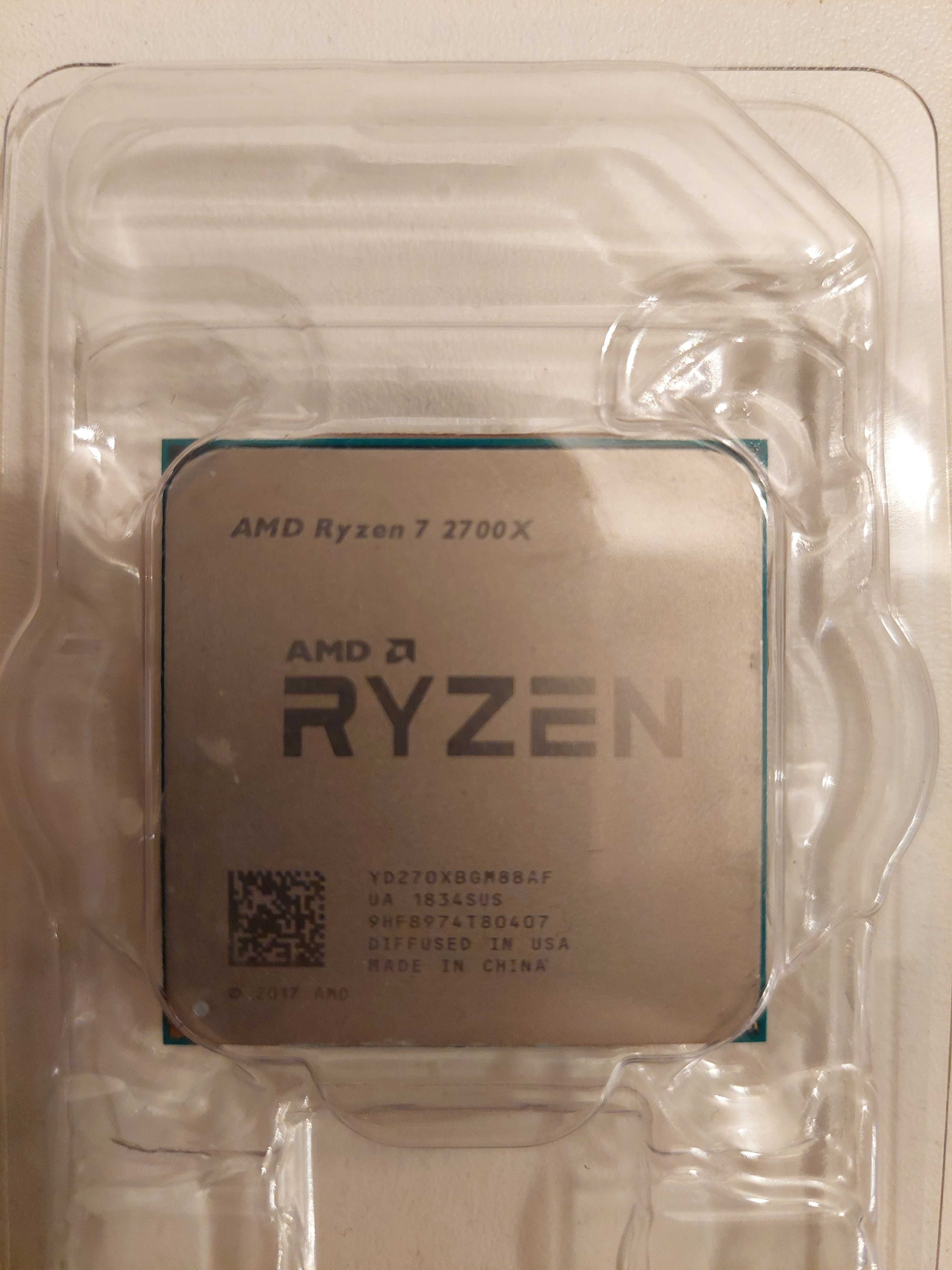 AMD Ryzen 2700x z oryginalnym chłodzeniem