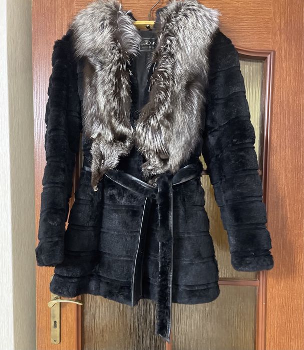 Шуба натуральна з кролика