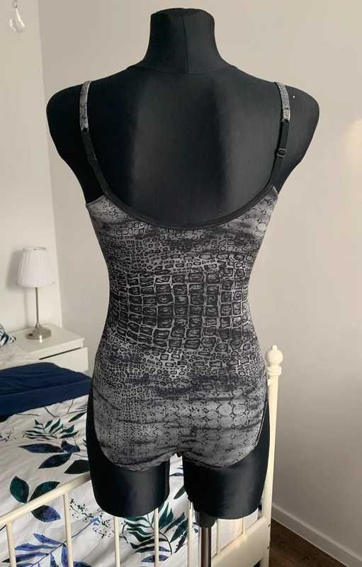 Desirée transparentne body y2k coquette top na ramiączkach 75B