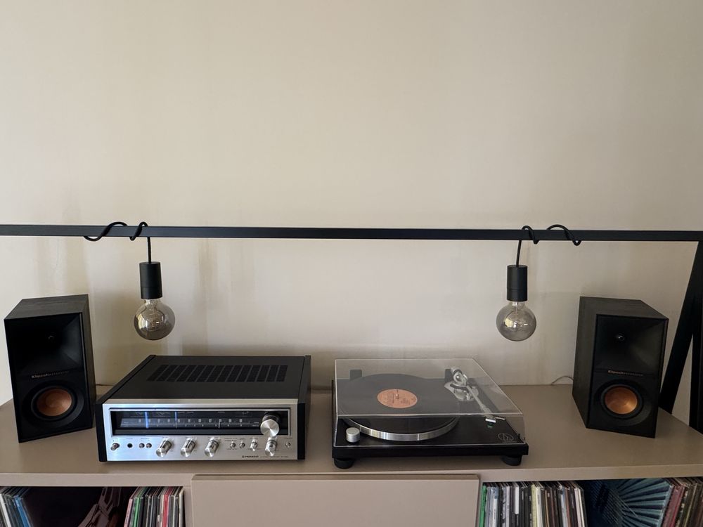Gira discos Audio Technica AT-LPW30BK