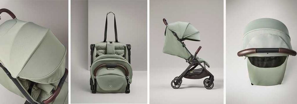 Silver Cross Clic 2.0 lekki wózek spacerowy do 22kg czarny