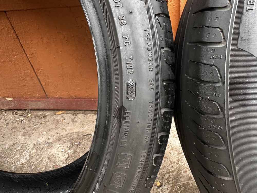 Шини б/у літо 235/40 R19