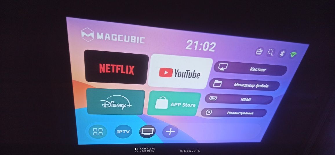 Проектор Magcubic L018 360*,Native 1080P,650ANSI,4K Android 11 ,BT5.2