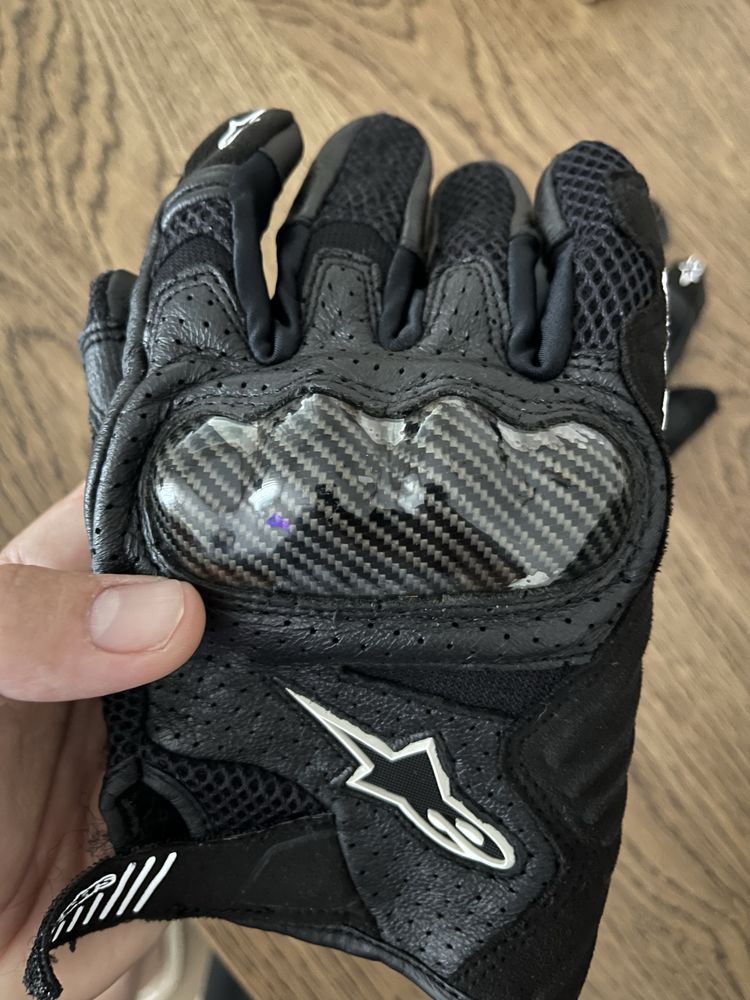 Luvas de moto - Alpinestars SMX-1 Air V2 - Tamanho M