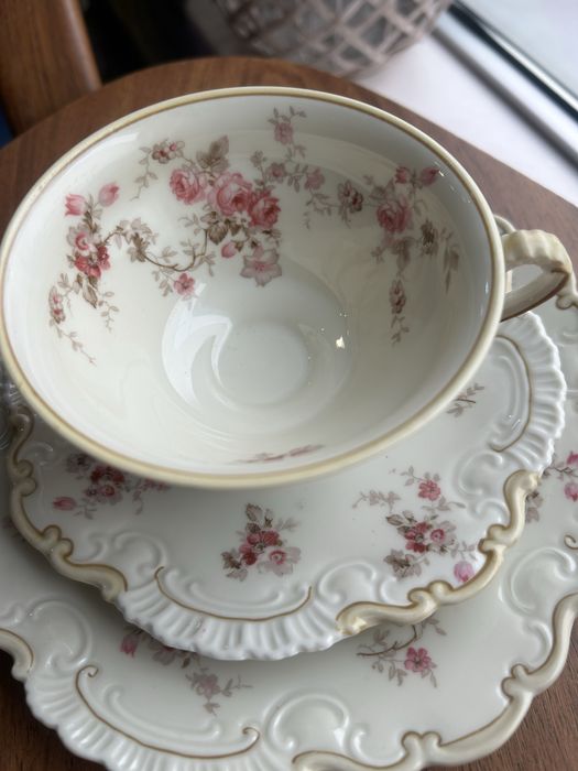 Sorau  Carstens-Żary trio porcelana