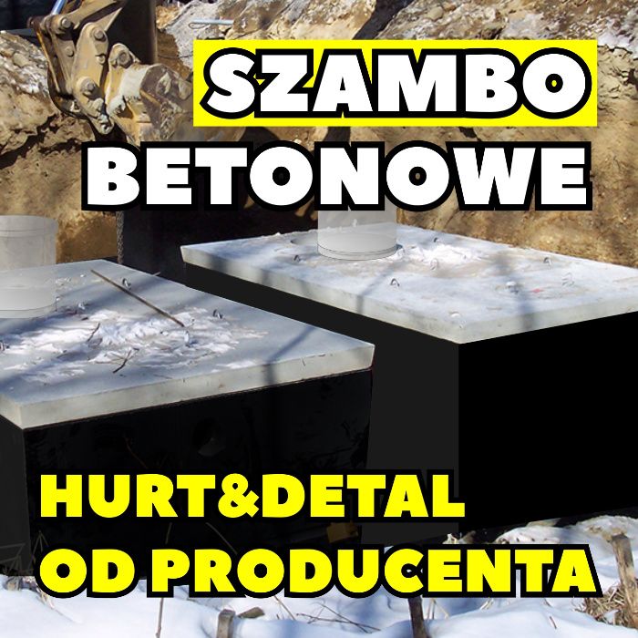 Zbiornik betonowy Szambo betonowe Deszczówka Woda >Atest< Gwarancja