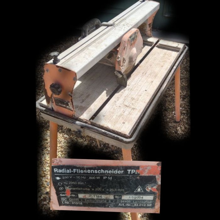 Máquina de cortar cerâmica e pedra a água