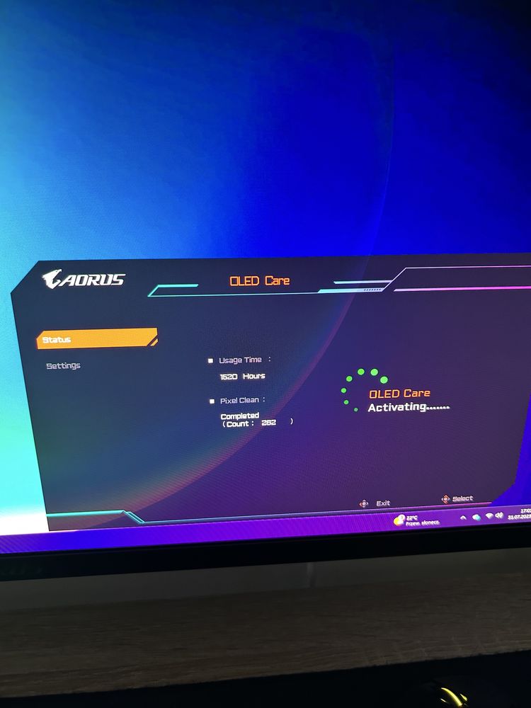 Monitor QD-OLED Gigabyte Aorus FO27Q3 360 hz