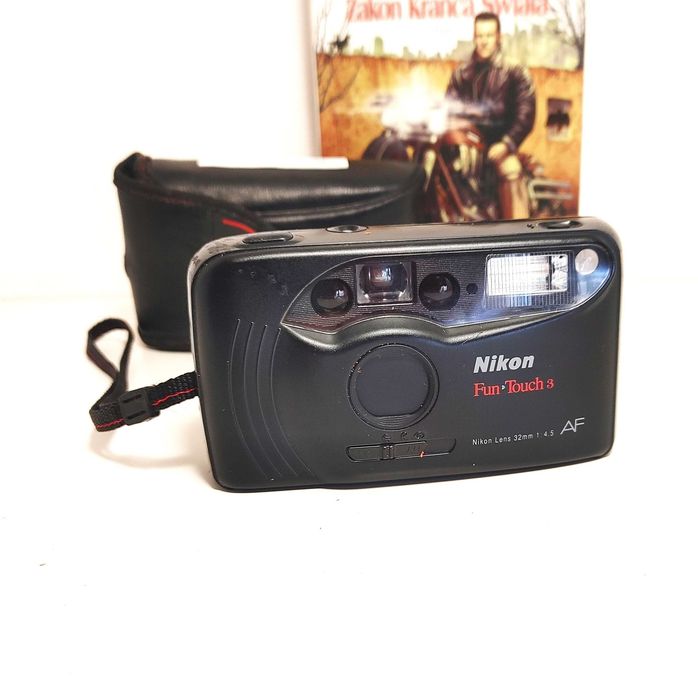 Kompaktowy aparat fotograficzny RETRO analogowy NIKON Fun Touch 3