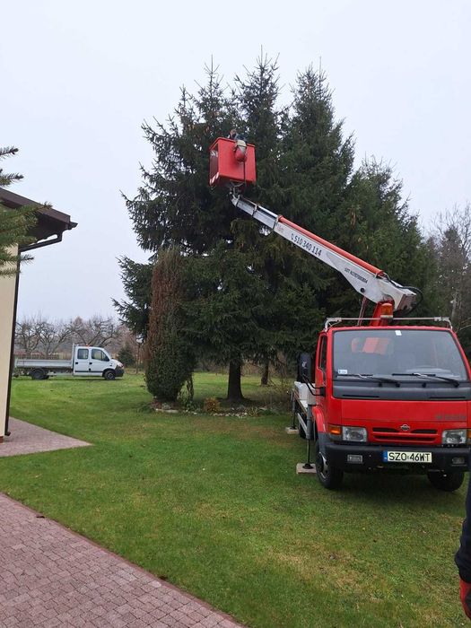 Usługi podnośnikiem koszowym 16metrow