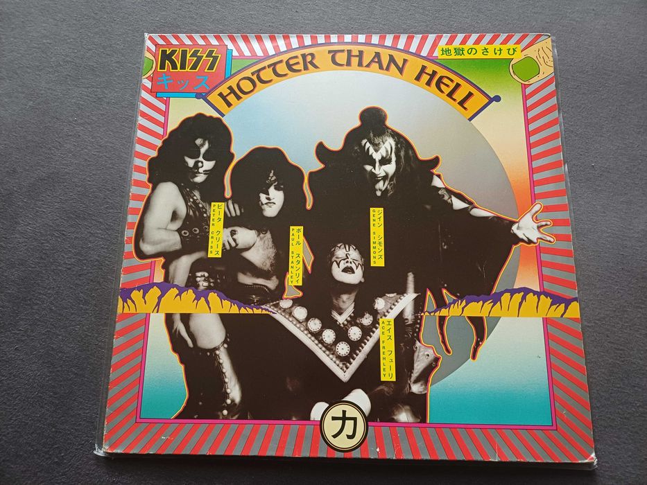 KISS – Hotter Than Hell (1977, Germany, Casablanca Records)