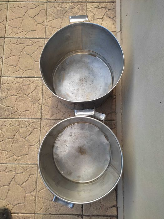 Нержавеющие кастрюли на 50 и 60 литров