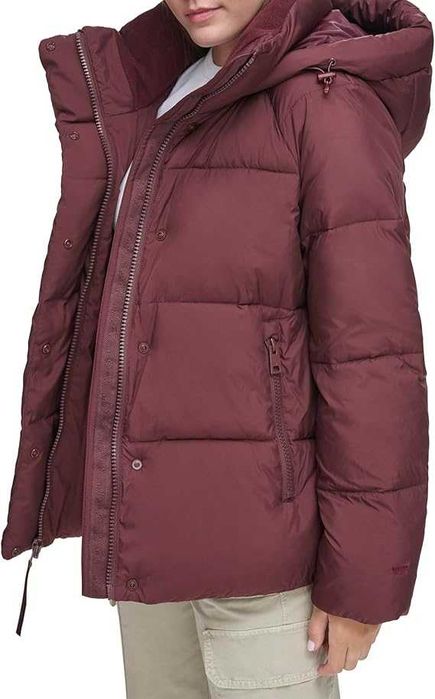 Тепла зимова куртка Levis Левіс бордо р.Л підійде на М