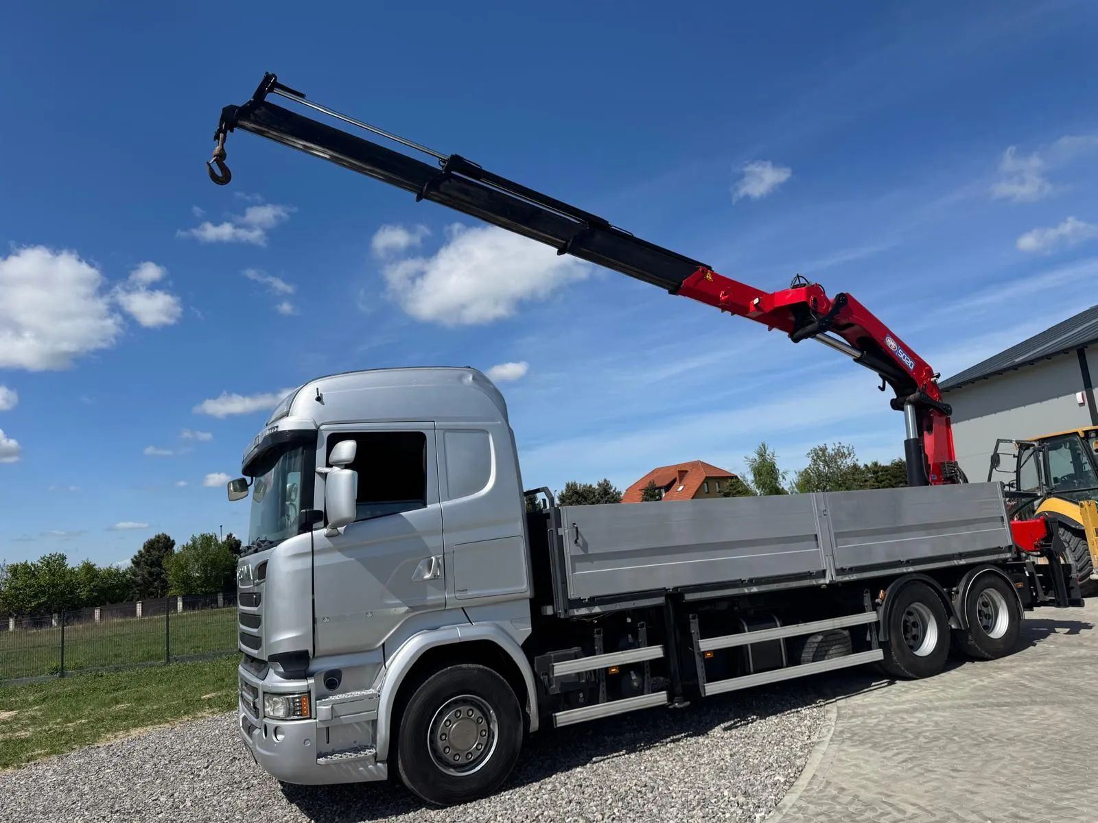 Scania R580  Żuraw hmf 50 tm, 2017r