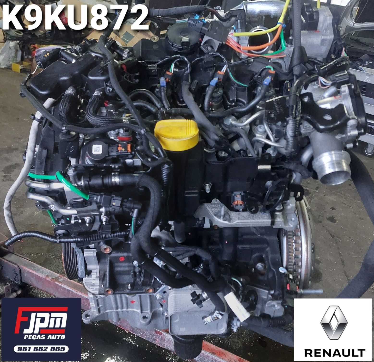 Motor  1.5 dci 2020 ref k9ku872