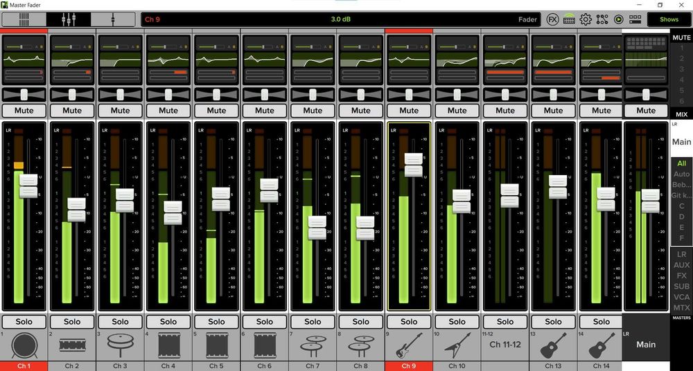Mikser Mackie DL32r z recorderem / soundcraft ui24 ui16 behringer wing