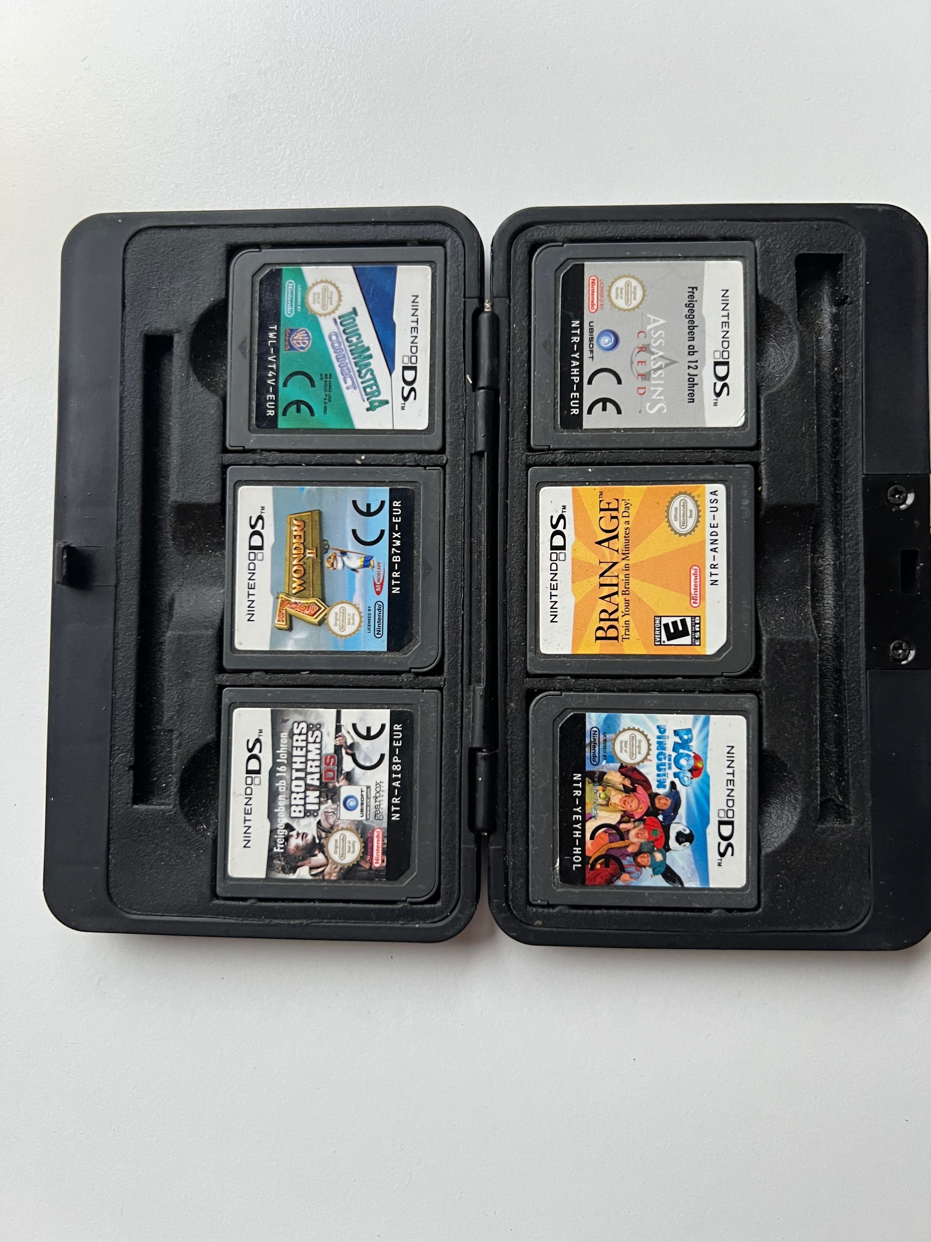 Nintendo DS 6 x gra + Etui