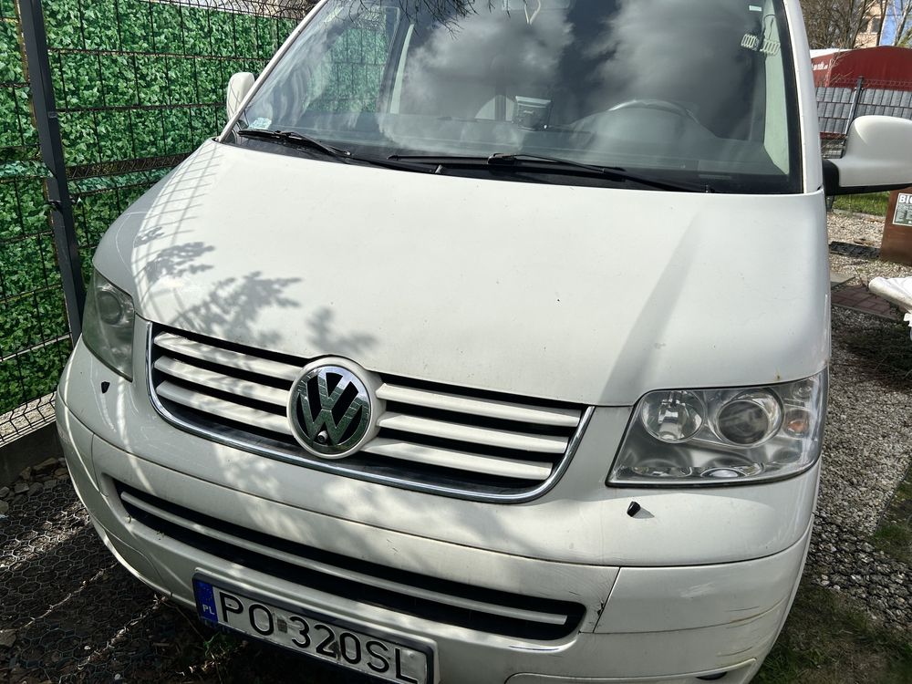 VW T5 2,5 TDI , hak do 2500 kg możliwa zamiana