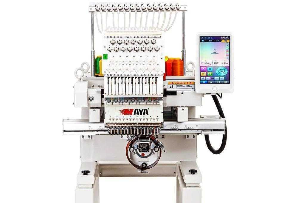 Одноголовочная 15-ти игольная вышивальная машина Maya TCL-1501