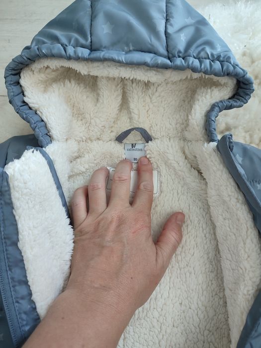 Комбінезон дитячий термо костюм кокон конверт Lenne 80р