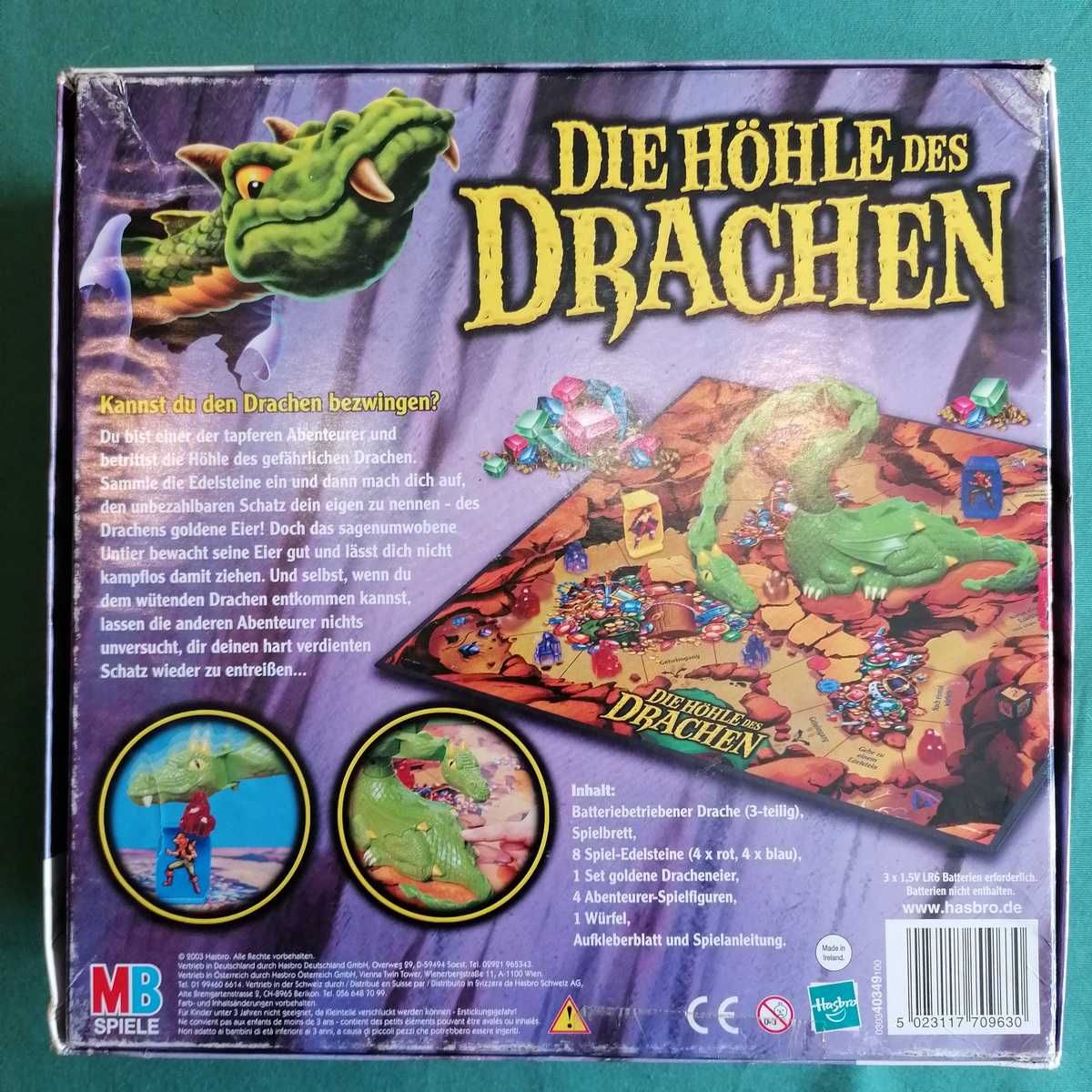 Die Höhle des Drachen (Dragon Strike) - jogo de tabuleiro