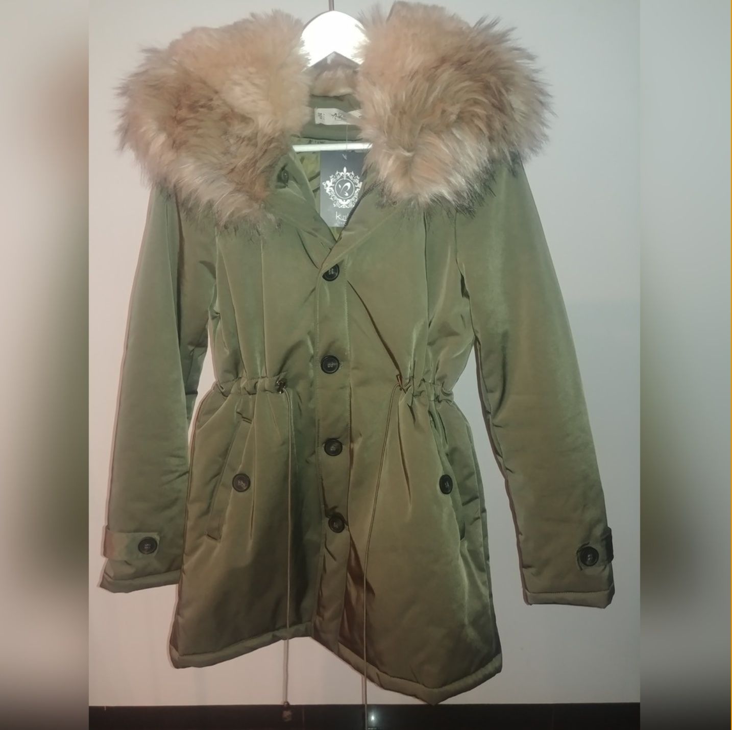 Kurtka zimowa khaki