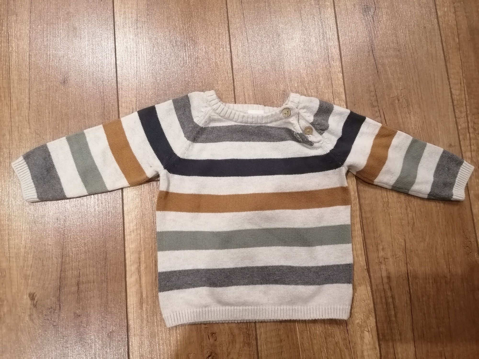2x sweterek dla chłopca, rozmiar 68, h&m, reserved