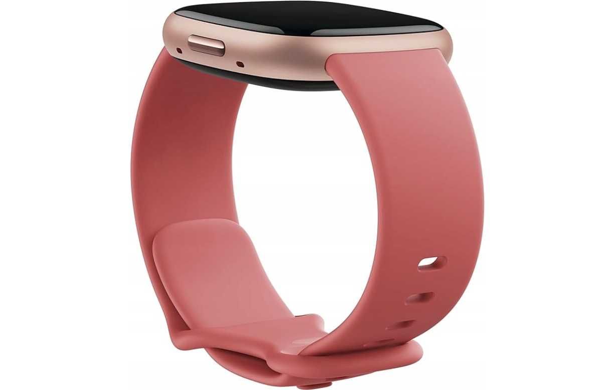 Fitbit Versa 4 Rose Gold – Smartwatch Premium z GPS, Google Pay / Maps