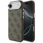 Etui Guess 4G Classic Logo MagSafe na iPhone Air - brązowe
