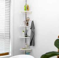 Угловая полка для ванной multi corner shelf этажерка стеллаж для ванно