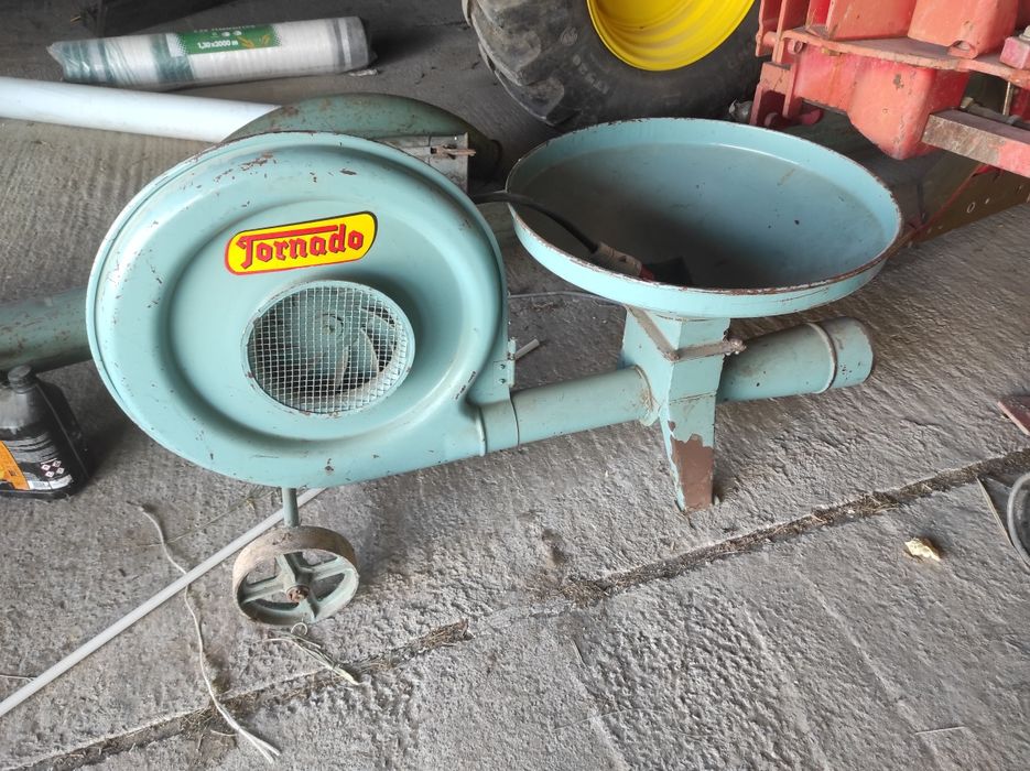 Dmuchawa do zboża tornado himel neuero śrutownik gniotownik walce