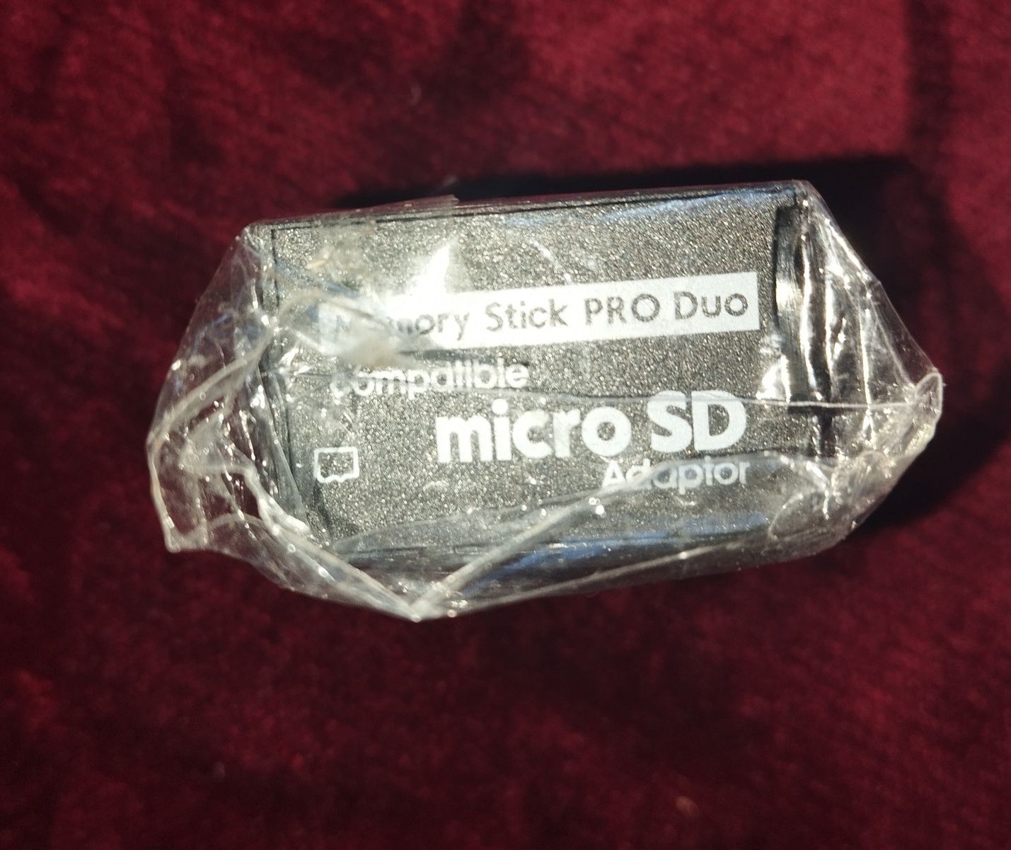 Переходник адаптер с карты памяти Micro CD на формат Pro Duo