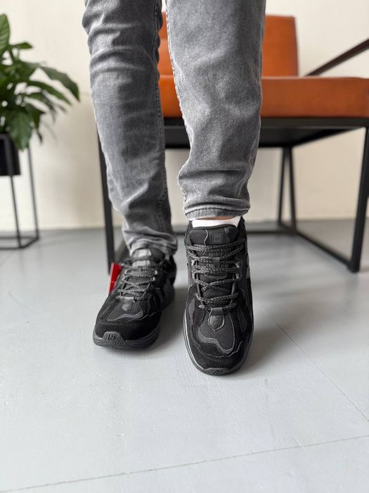 Зимові кросівки New Balance 1906D Gore Tex термо чорні, сірі