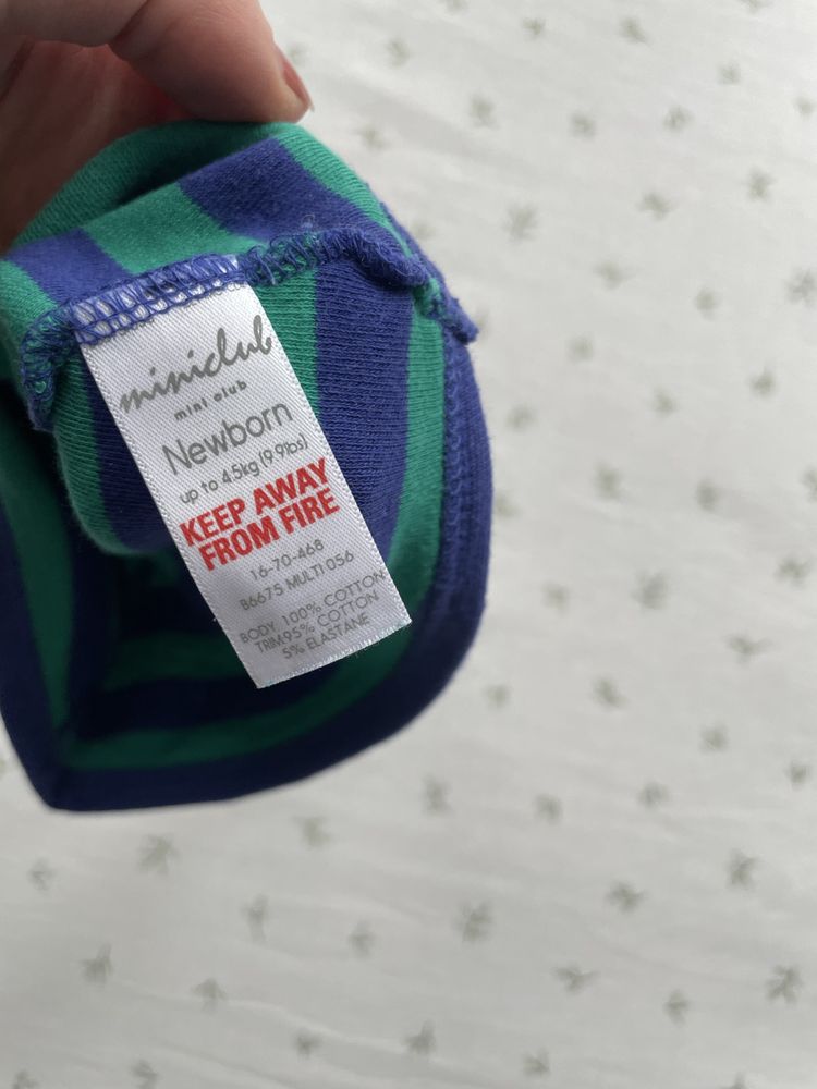 Czapka rozmiar 56 unikat do sesji krasnoludek długa w paseczki