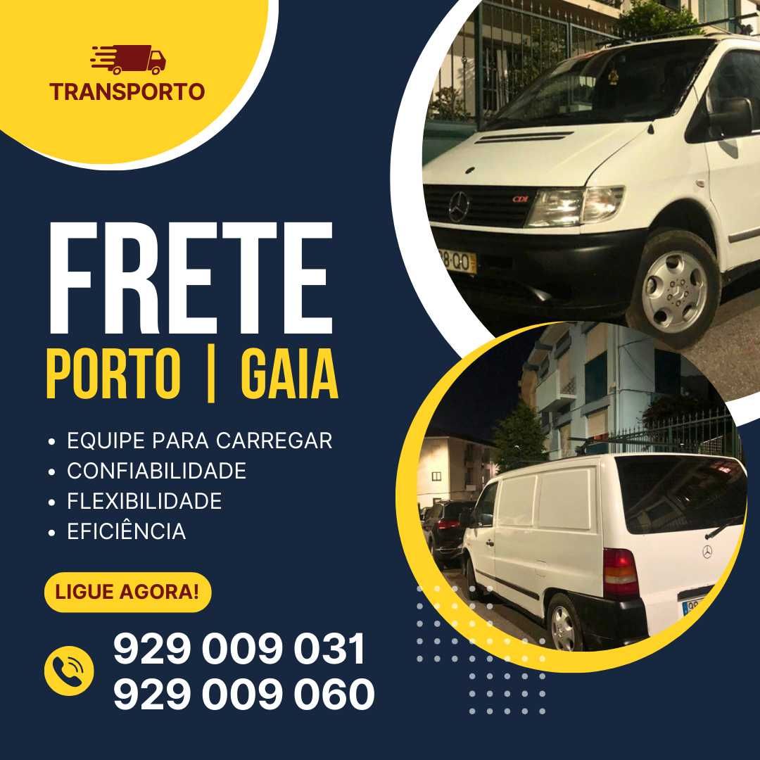 Transporte | Frete | Mudanças - Porto / Gaia