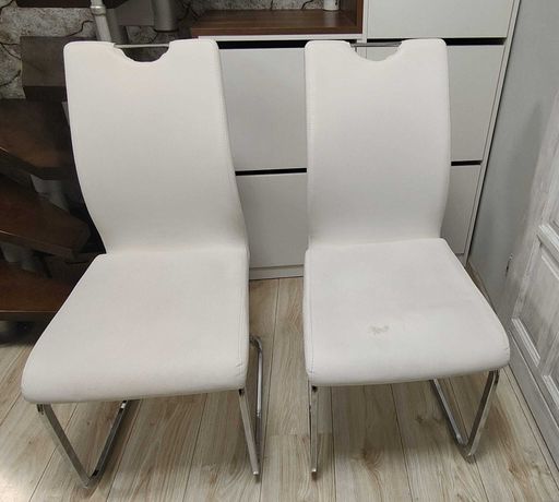 Krzesła białe 4 sztuki Agata meble