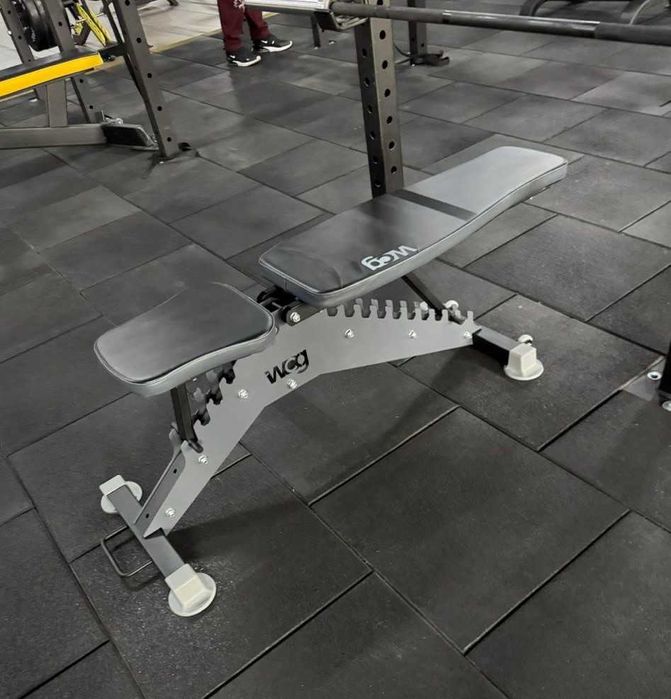 Лавка для жима B650 Скамья жимова регульована фітнес Лава жиму гантель